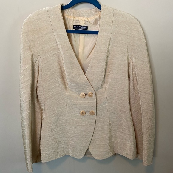 Giorgio Armani gold jacket